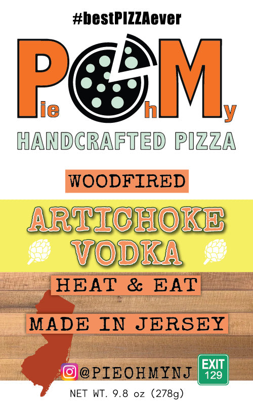 Artichoke Vodka Wood Fired Pizza - 3 Pack